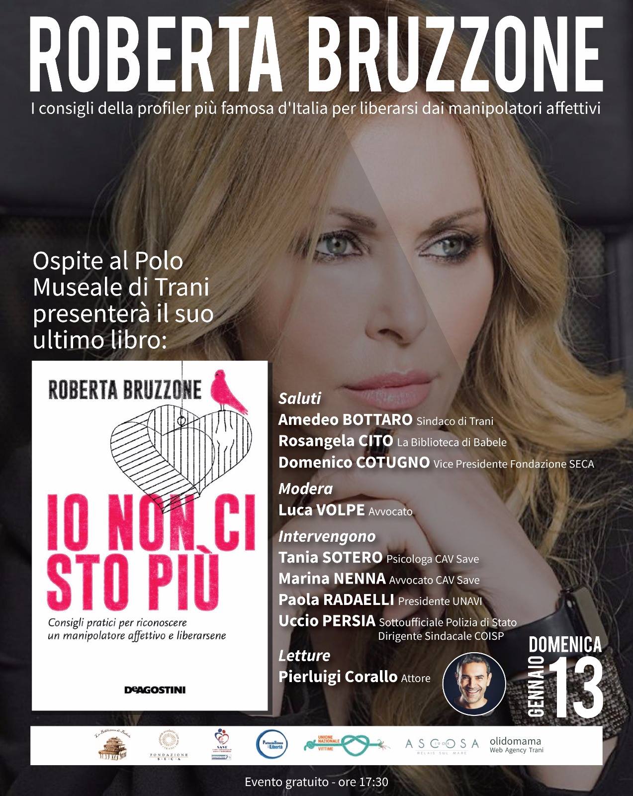 IO NON CI STO PIÙ - Presentazione libro Roberta Bruzzone