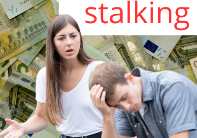 PERSEGUITA EX MARITO PER ASSEGNO DI MANTENIMENTO: È STALKING